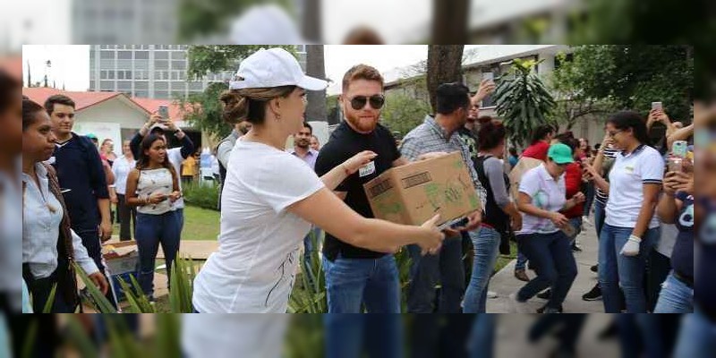 'Canelo' Álvarez se suma a la ayuda de los damnificados por el sismo 
