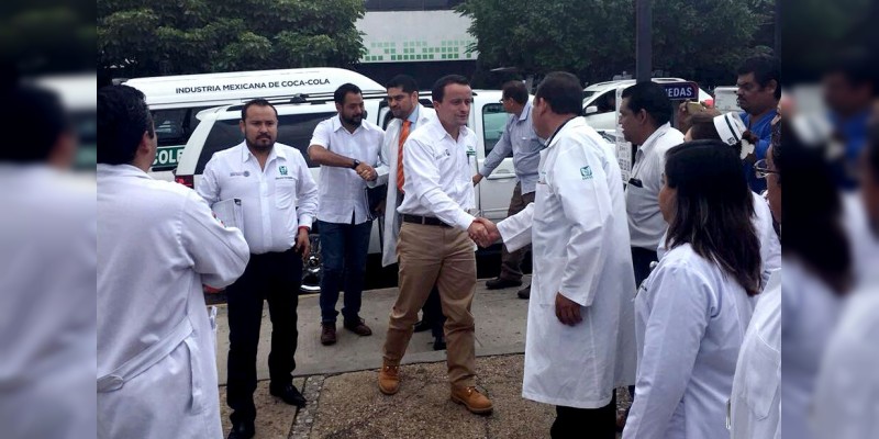 El IMSS acelera en Chiapas la reparación de clínica dañada por el sismo del 7 de septiembre 