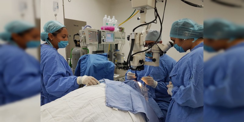 Realizó IMSS por vez primera una Jornada de Trasplantes de Córnea y benefició a seis michoacanos 