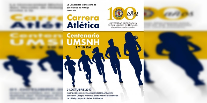 Continúa el  registro para participar en la Carrera Atlética del Centenario 