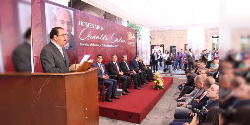 Arnaldo Córdova, luchador incansable por una sociedad justa y democrática: Jaime Hernández Díaz 