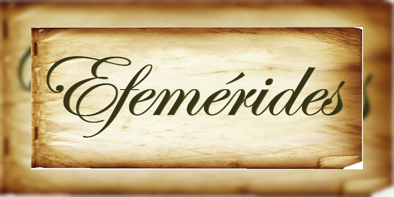 Efemérides de 26 de septiembre de 2017 