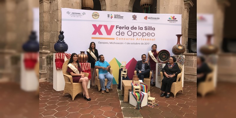 Invita Instituto del Artesano Michoacano a la XV Feria de la Silla de Opopeo 