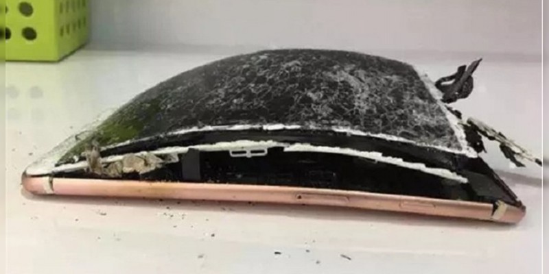 ¡¡¡El iPhone 8 también explota!!! Reportan usuarios 