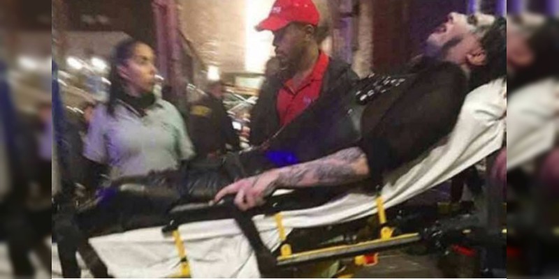 Marilyn Manson es aplastado por una estructura durante su concierto 