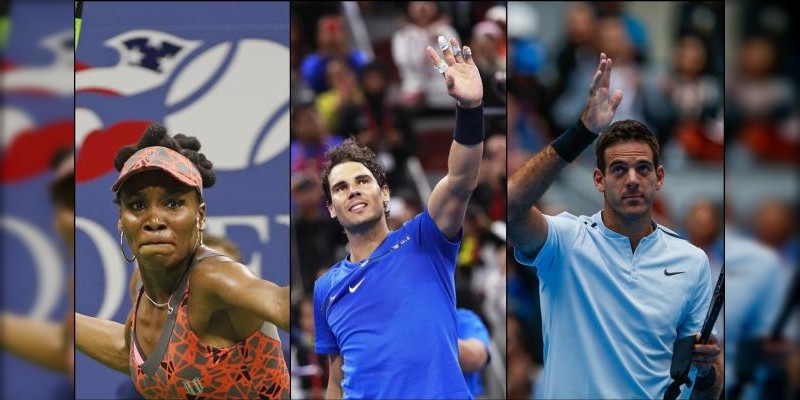 Rafael Nadal y Venus Williams estarán en el Abierto Mexicano de Tenis 