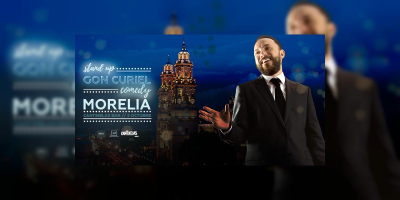 El Standupero Gon Curiel habló en exclusiva con Noventa Grados de su visita a Morelia  