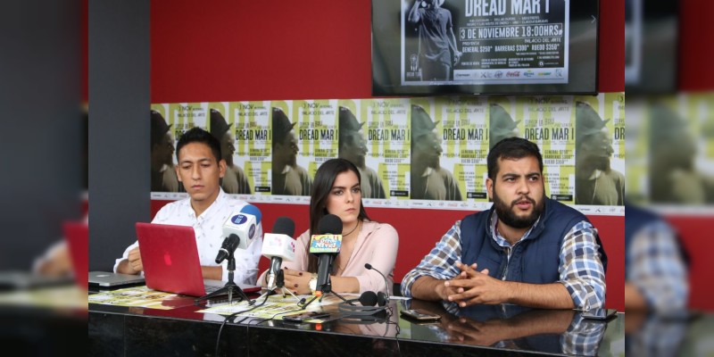 Dread Mar I regresa a Morelia en Noviembre   