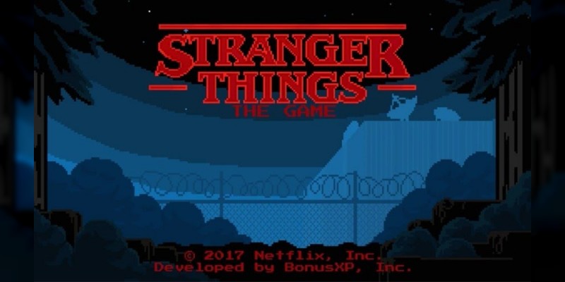 Estrenan juego de 'Stranger Things' 