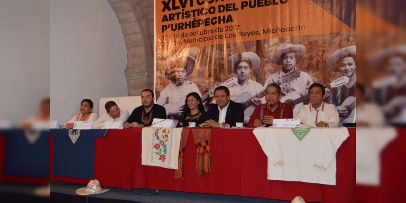 Todo listo para el XLVI Concurso Artístico del Pueblo P’urhépecha 