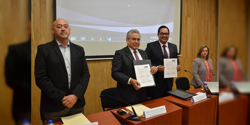 Poder Judicial de Michoacán y CEDH se vinculan para consolidar la cultura de respeto a los derechos fundamentales 