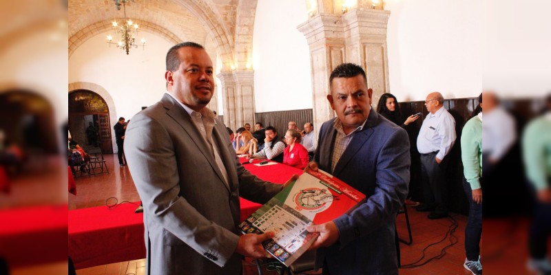 Presenta Juan Figueroa programa de la 23 Cabalgata  Morelos 
