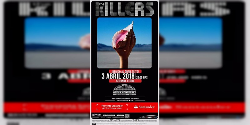 Los regios se pusieron rockeros y The Killers abre nueva fecha para ellos 