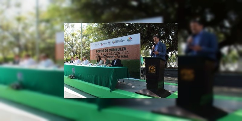 Con éxito se efectuó en Zamora el Foro de Consulta para la Legislación Ambiental Estatal 