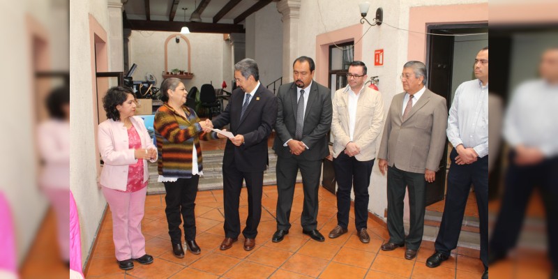 María de la Paz Lobato, nueva directora de Contabilidad de Tesorería de la UMSNH 