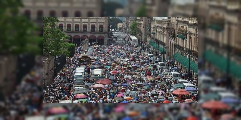Hoy se espera mega marcha en Morelia 