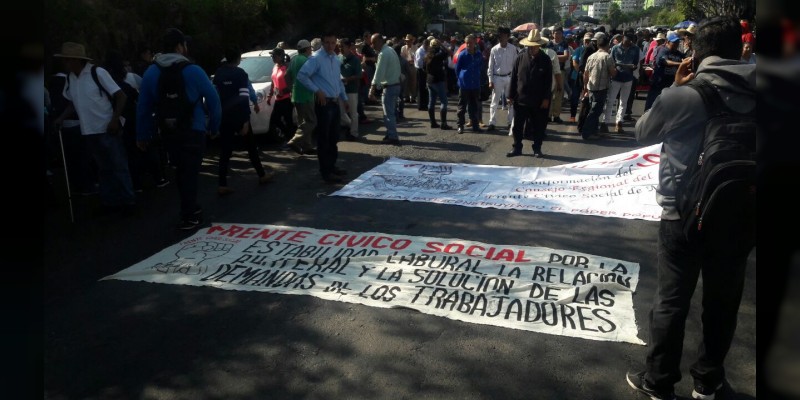 Inicia mega marcha del FCS, tome sus precauciones 