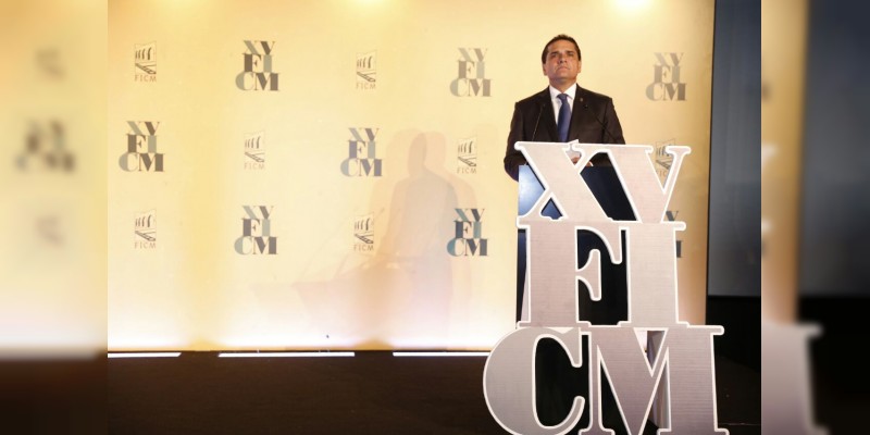 Encabeza Gobernador inauguración de la XV edición del Festival Internacional de Cine de Morelia  - Foto 0 