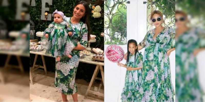 Ana Brenda copió el look de Beyoncé 