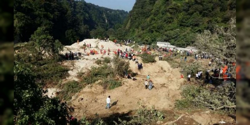 Mueren cinco niños en deslave en Chiapas 