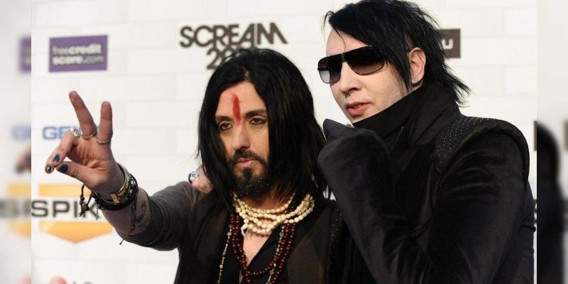 Marilyn Manson despide a bajista por violar a su mujer  