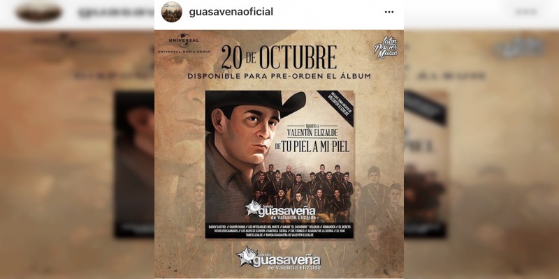 Después de 11 años de su muerte lanzan tema inédito de Valentín Elizalde  