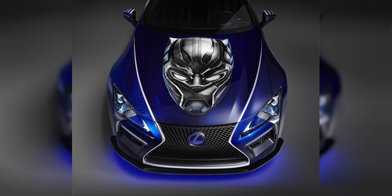 Lanzan automóvil inspirado en Black Panther 