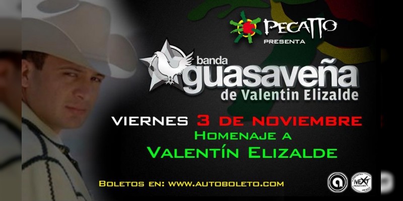 Banda la Guasaveña del fallecido Valentín Elizalde le rendirá tributo en Morelia 