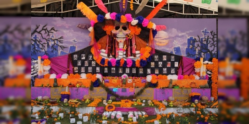 ¿Que representan los elementos en el altar? 