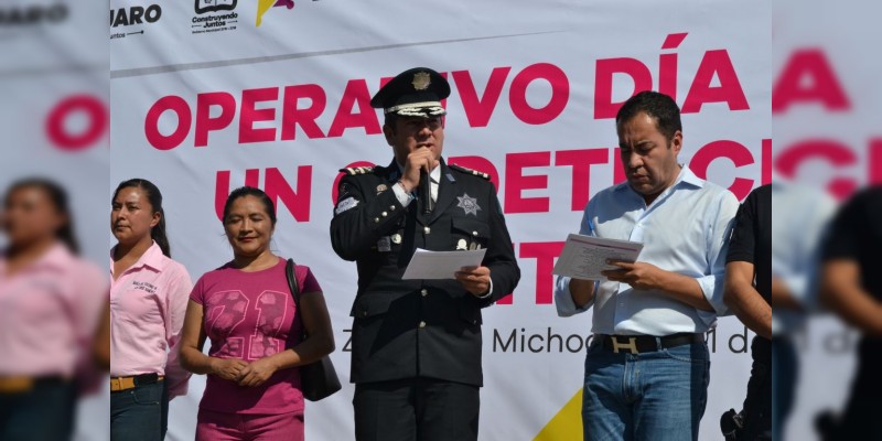 IEESSPP inicia operativo de Día de muertos en Zitácuaro  