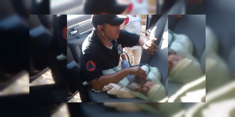 Zitácuaro: Desnaturalizado padre abandona a una bebé de dos meses  