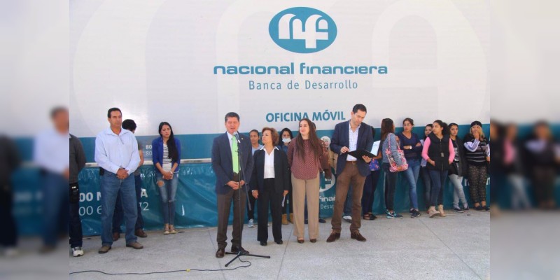Cursos para empresarios de Nacional Financiera en el colegio de Morelia 