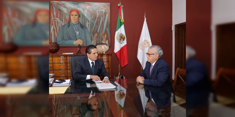 Revisa Gobernador estado financiero de Michoacán 