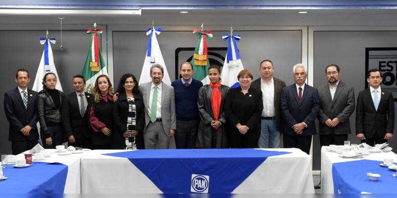 CUL, SPUM, SECUM y STUMICH, acompañan gestión del rector de UMSNH en Cámara de Diputados 