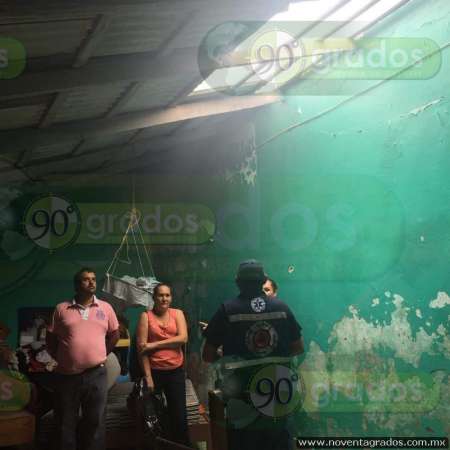 Tromba causa estragos en Parácuaro, Michoacán - Foto 1 