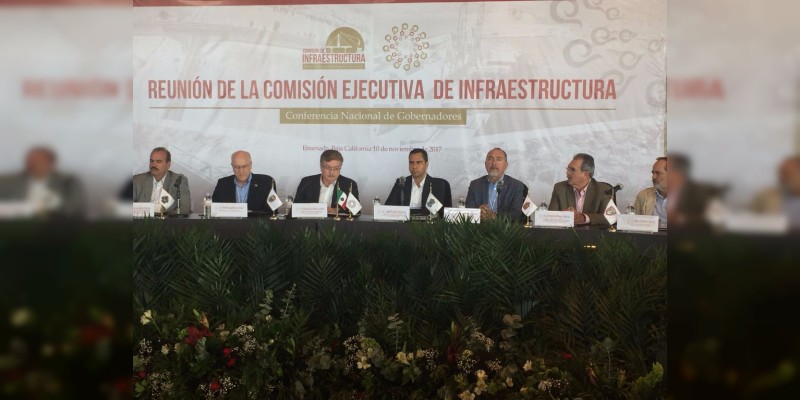 Encabeza Michoacán Reunión Ejecutiva nacional de la Comisión de Infraestructura de la CONAGO 