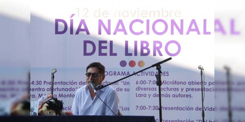 En grande, celebra Secretaría de Cultura de Morelia el ”Día del Libro“ 