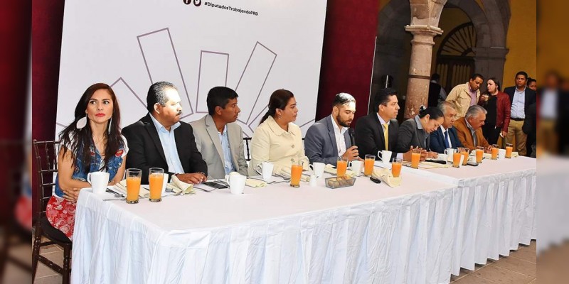 PRD en el Congreso fortalecido y unido, la prioridad es el progreso de Michoacán 