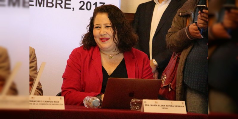 UMSNH, pendiente de la situación de los migrantes y sus familias: María Elena Rivera Heredia 