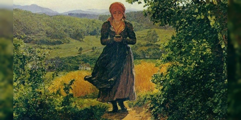 Descubren teléfono móvil en un cuadro de 1860 