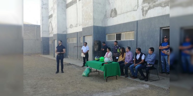 Realiza Centro Penitenciario de Zamora mini olimpiada  