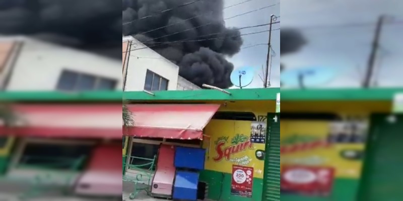 Se incendia casa en Celaya, Guanajuato  