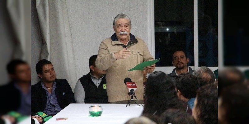 Crea Ernesto Núñez secretaría del adulto mayor en el Partido Verde 