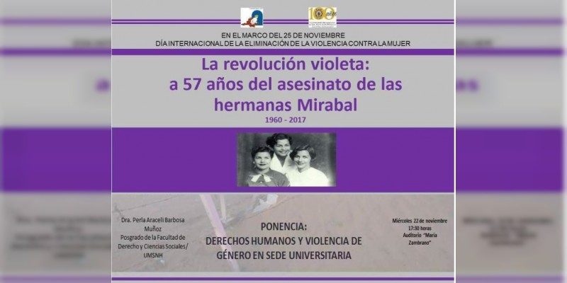 Casa de Hidalgo ofrece ponencia sobre Derechos Humanos y Violencia de género en la universidad 