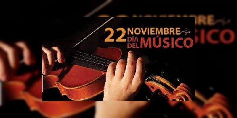El 22 de noviembre se celebra El Día del Músico 