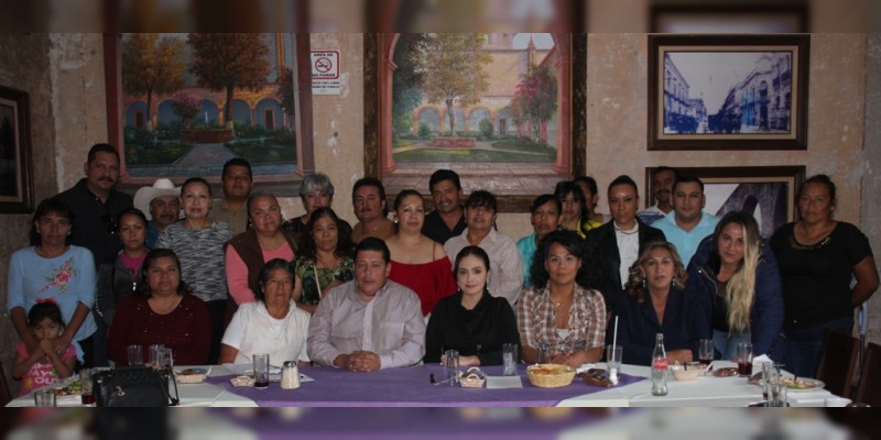 Respalda Iris Vianey Mendoza a liderazgos, consejeros y representantes del PRD en Michoacán 