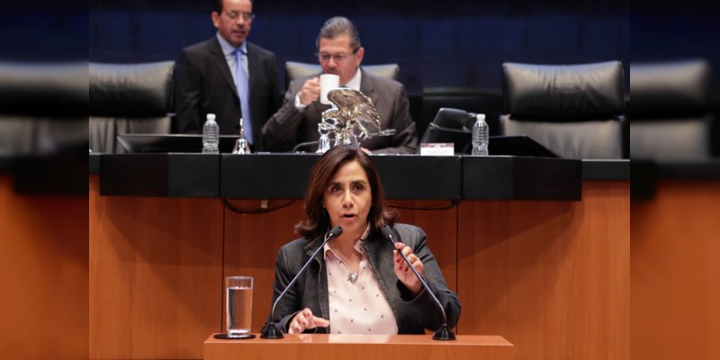 Luisa María Calderón urge al Congreso de la Unión aprobar Mando Mixto 