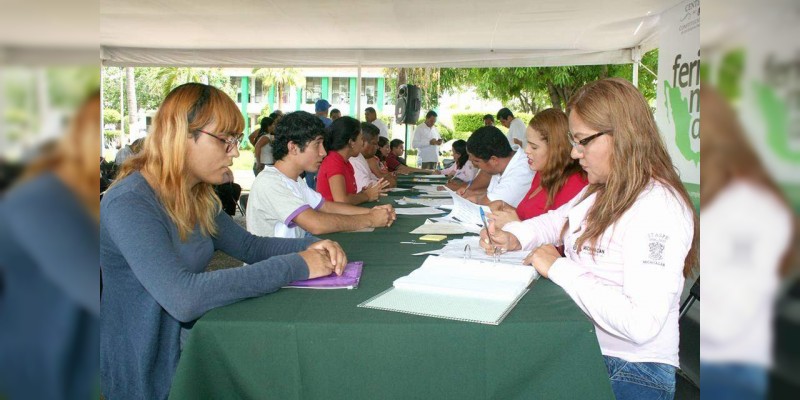 Servicio Nacional de Empleo Michoacán ha colocado a más de 30 mil personas en un empleo formal 
