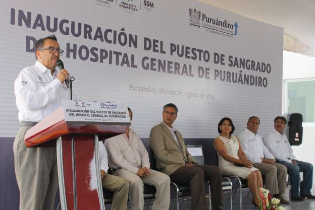 Inauguran puesto de sangrado en Puruándiro, Michoacán - Foto 2 