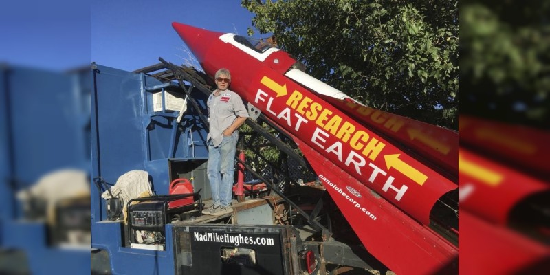 Estadounidense lanzará un cohete para demostrar que la Tierra es plana 